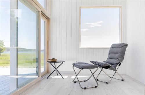 Fiam Fiesta Soft Outdoor Relaxsessel SH: 28 cm - Anthrazit