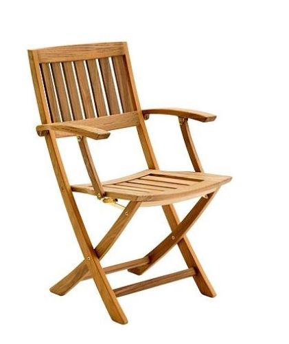 Kircodan Caprino Klapstol Med Armlæn SH: 44 cm - Teak