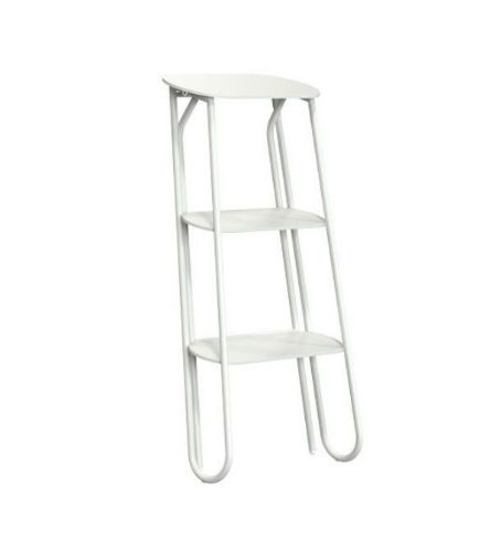 FROST BUKTO Trittleiter H: 70,6 cm – Mattweiß