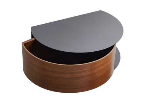 Woud Wallie Wandschublade 22,5 x 30 cm – Walnuss/Schwarz VORBESTELLUNG: ENDE AUGUST 2023