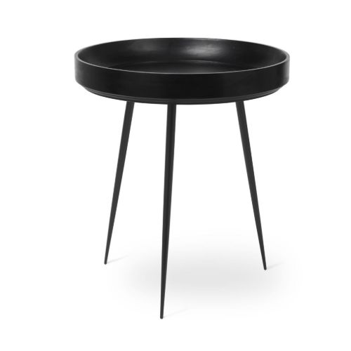 Mater Bowl Table Medium Ø: 46 cm - Sort
