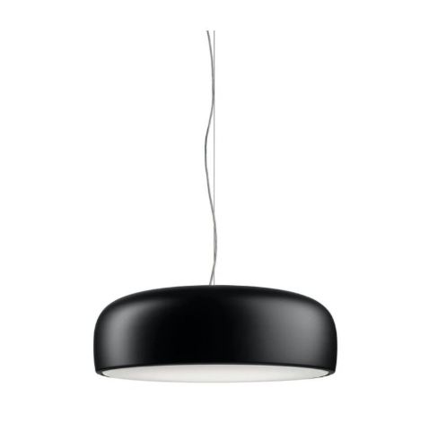 FLOS Smithfield Suspension Pro Pendant w. Push Dimmer Ø: 60 cm - Matt Black