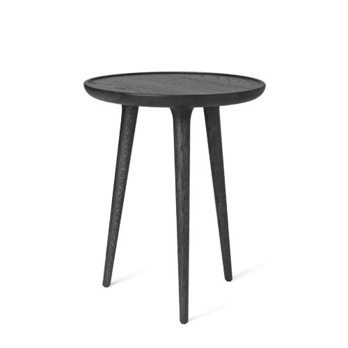 Mater Accent Sidebord Medium H: 55 cm - Sortlakeret Egetræ