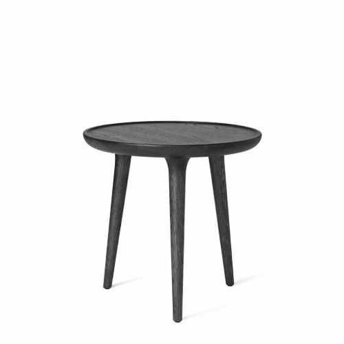 Mater Accent Sidebord Small H: 42 cm - Sortlakeret Egetræ