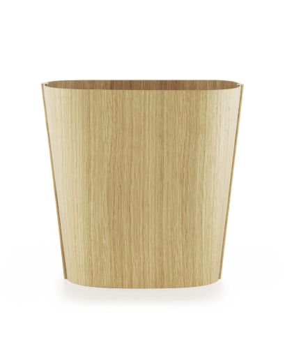 Normann Copenhagen Tales of Wood Papirkurv 34x35,5 cm - Lakeret Eg