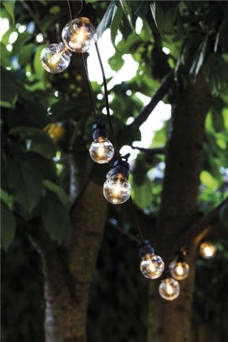 Sirius Lucas Ergänzungsset Lichterkette 10 LED-Leuchtmittel – Klar/Schwarz VORBESTELLUNG: ENDE OKTOBER 