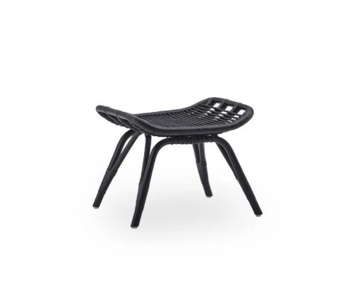 UDGÅET - Sika-Design Monet Fodskammel H: 40 cm - Black