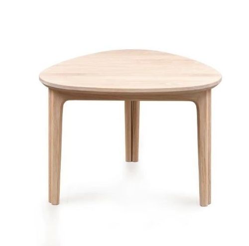 Skovby SM206 Couchtisch 65x63 cm - Weiß geölte Eiche