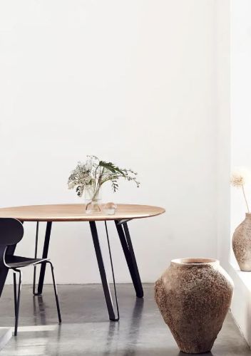 MUUBS Esstisch Space Ø: 120 cm - A03 Naturöl