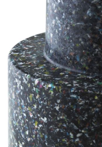 Normann Copenhagen Bit Hocker H: 42 cm - Schwarz Multi