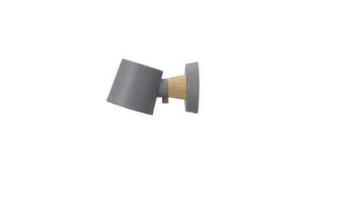 Normann Copenhagen Rise Hardwired Væglampe - Grey