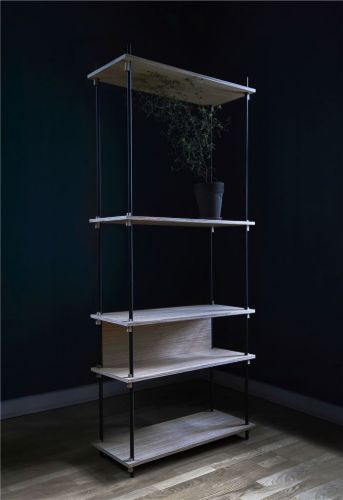 Moebe Regalsystem 200x85 cm - Schwarz