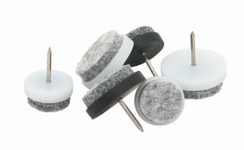 Guardian Filtsko m/ Søm 8 stk Ø: 2,4 cm - Hvid