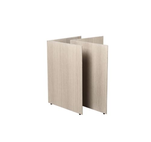 Ferm Living Mingle Wooden Table Legs W68 H: 71,65 cm - Natural Oak