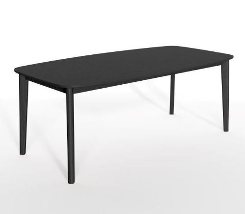 Skovby Zusatzplatte für SM118/119/120 Esstisch 102x45 cm - Schwarz lackierte Eiche