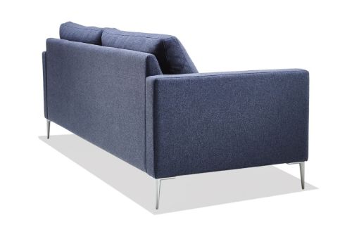 Søren Lund SL 429 2 Pers. Sofa L: 175 cm – Main Line Flax Blau/IG 15 Mattaluminium