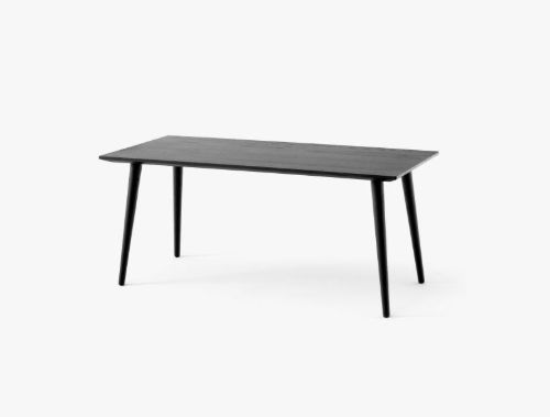 &Tradition In Between Coffee Table SK23 110x50 cm - Black Lacquered Oak
