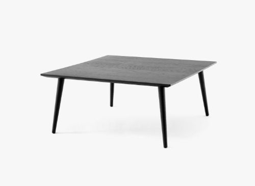 &Tradition In Between Coffee Table SK24 90x90 cm - Black Lacquered Oak