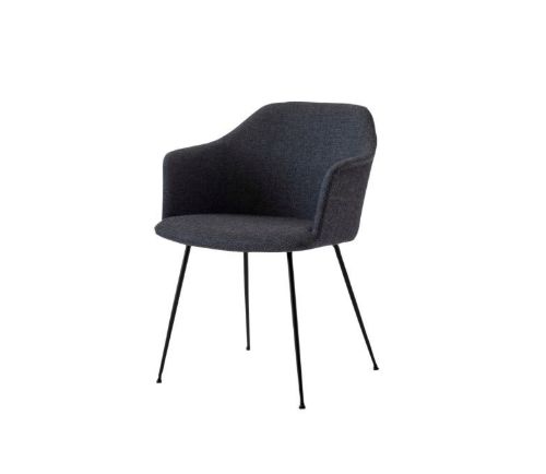 &Tradition HW35 Rely Chair SH: 45,5 cm - Re-Wool 198 / Black Base