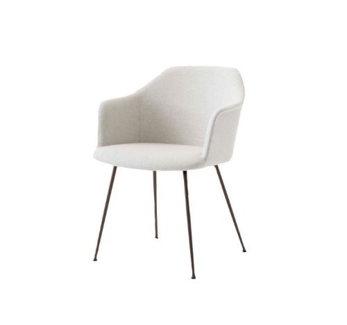 &Tradition HW35 Rely Chair SH: 45,5 cm - Re-Wool 218 / Black Base