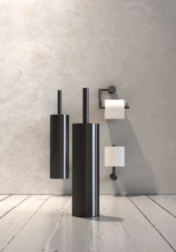 FROST NOVA2 Toilettenbürste 2 H: 41,5 cm – Schwarz gebürstet