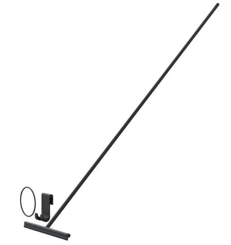 FROST NOVA2 Bruseskraber Lang m. holder B: 26cm - Mat Sort