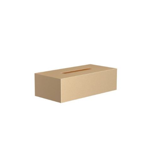 FROST NOVA2 Servietdispenser t/væg og bord 24,8x12,4cm - Børstet Guld
