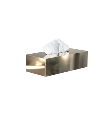 FROST NOVA2 Serviettenspender für Wand und Tisch 24,8 x 12,4 cm – Poliertes Gold