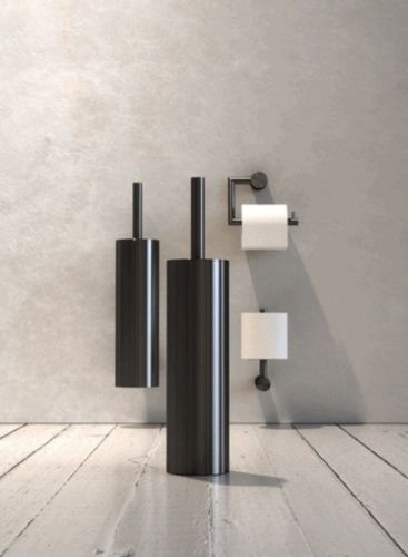 FROST NOVA2 Toilettenbürste 1 t/Boden H: 41,5 cm – Schwarz gebürstet