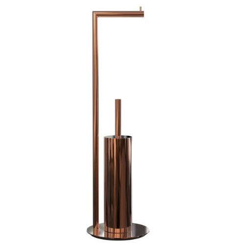 FROST NOVA2 Toiletbørste 8 Combi H: 71,45cm - Poleret Kobber