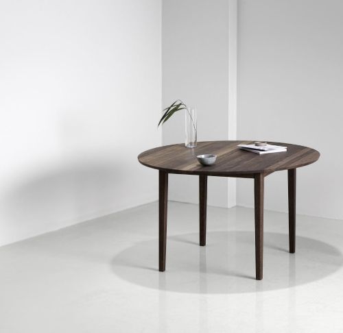 Sibast Furniture No 3 Table Extension Ø: 120 cm - Walnut Natural Oil
