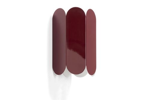 HAY Arcs Wall Sconce H: 25 cm - Auburn Red