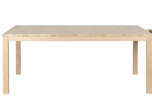 Haslev Klassik 6A Sofabord 85x130 cm - Hvidolieret Eg