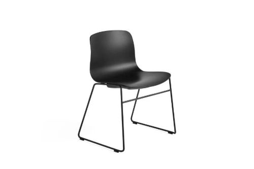 HAY AAC 08 About A Chair SH: 46 cm - Black Powder Coated Steel/Black