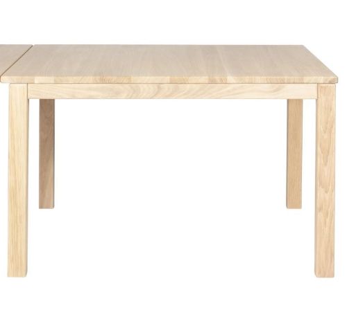 Haslev Klassik 5A Sofabord 85x85 cm - Hvidolieret Eg