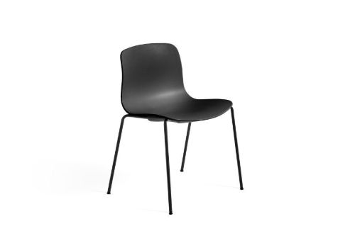 HAY AAC 16 About A Chair SH: 46 cm - Black Powder Coated Steel/Black