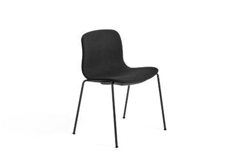 HAY AAC 17 About A Chair SH: 46 cm - Black Powder Coated Steel/Steelcut 190