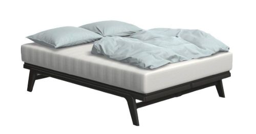 Auping Original Elevationsseng inkl. Sengebund 2M og Evolve I Springmadras Blød 140x200cm - Deep Black