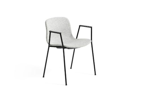 HAY AAC 19 About A Chair SH: 46 cm - Black Powder Coated Steel/Hallingdal 116