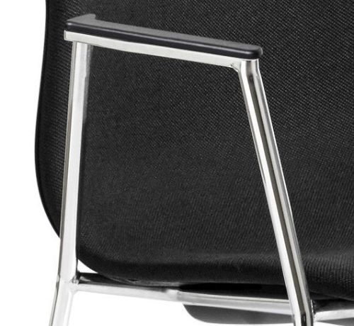 HAY AAC 19 About A Chair SH: 46 cm – Verchromter Stahl/Steelcut 190