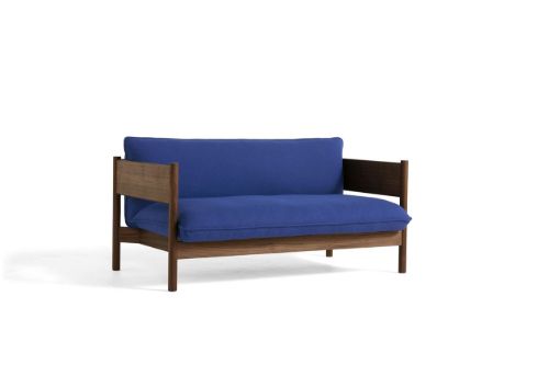HAY Arbour Club Sofa B: 150 cm - Hallingdal 773 / Oiled Waxed Solid Walnut