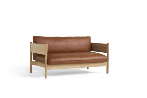 HAY Arbour Club Sofa B: 150 cm - Nevada NV2488S / Oiled Waxed Solid Oak