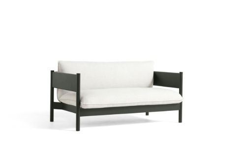 HAY Arbour Club Sofa B: 150 cm - Mode 009 / Bottle Green Water-Based Lacquered Solid Beech
