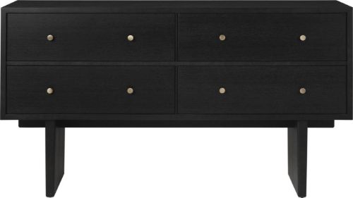 GUBI Private Beistelltisch 160x45 cm - Braun/Schwarz gebeizte Eiche