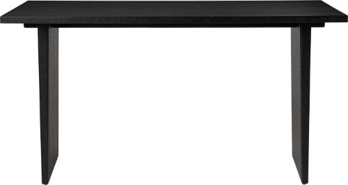 GUBI privater Schreibtisch 120 x 60 cm – braun/schwarz gebeiztes Furnier