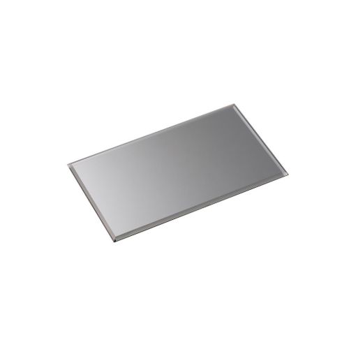 STOFF Nagel Glass Base Rectangular 30x17 cm - Smoked Black