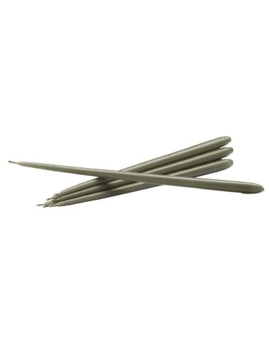 STOFF Nagel Taper Candles by Ester & Erik 6 pcs H: 29 cm - Dusty Green