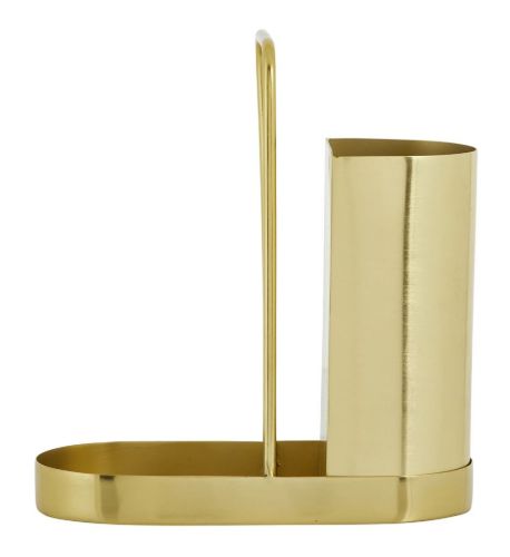 Nordal KAKI Dishwashing Kit H: 19 cm - Gold