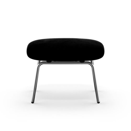 Normann Copenhagen Era Fußhocker Chrom H: 39 cm – City Velvet Vol 2 / 099
