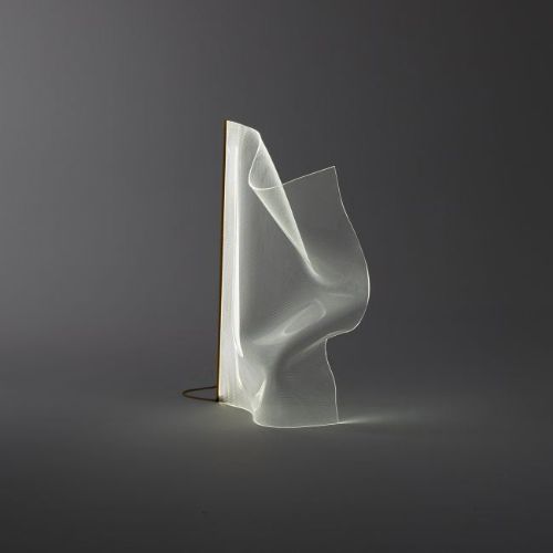 Parachilna Gweilo Qin PE Gulvlampe H: 120 cm - Transparent